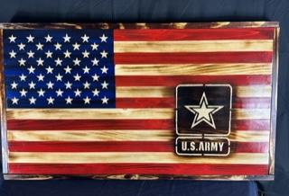 UNITED STATES ARMY- FLAT FLAG